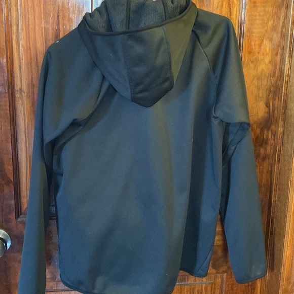 Black athletic sweater with fur inside - Picture 2 of 5